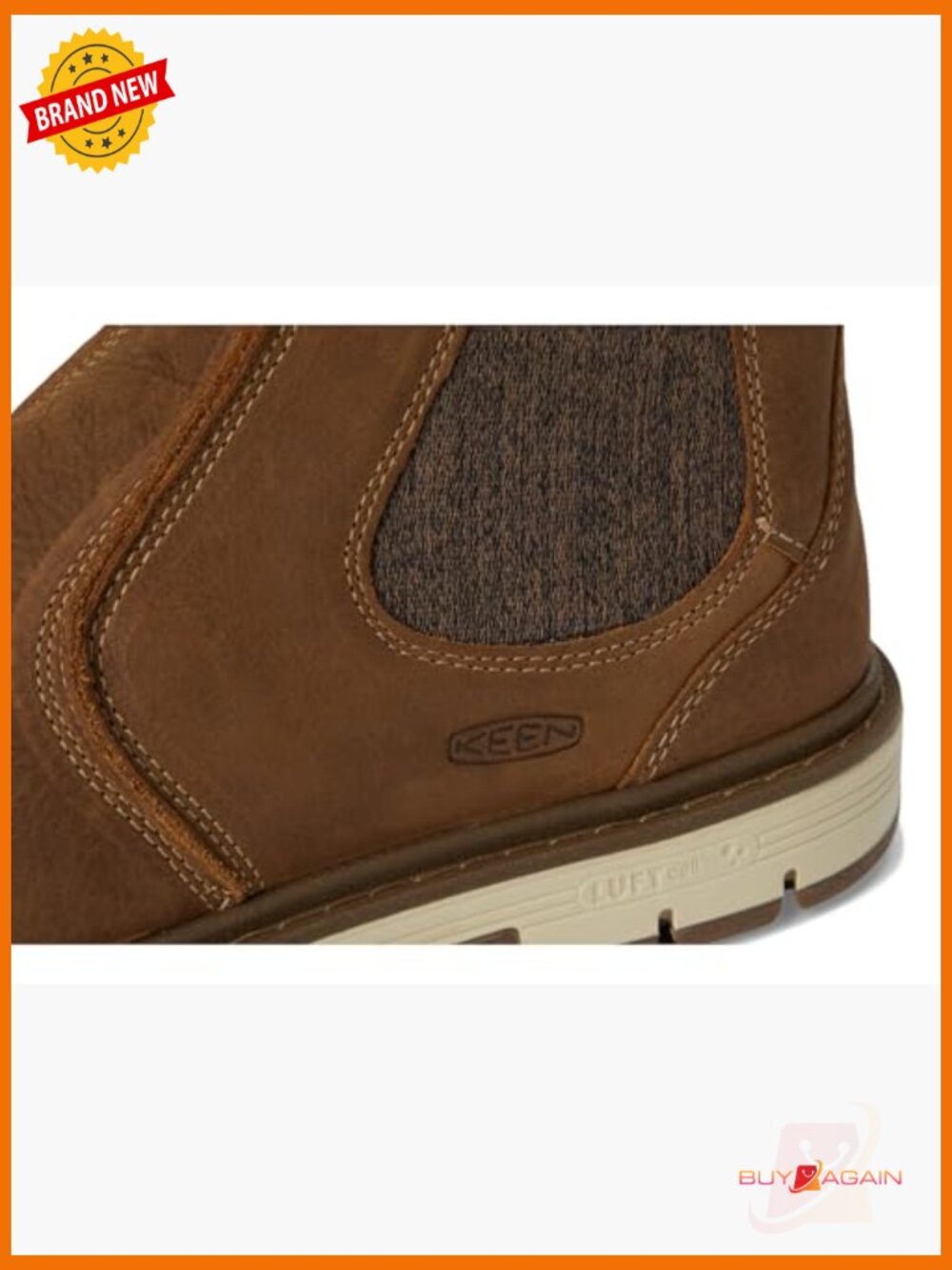 Soft Toe Pull On Work Boots Chelsea Ankle Leather Water Resistant - Picture 6 of 7